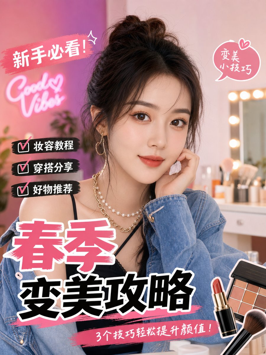 福利姬时尚视频春季变美攻略教程